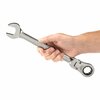 Tekton 15/16 Inch Flex Head 12-Point Ratcheting Combination Wrench WRC26324